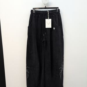 Aelfric Eden Blade Baggy Barrel Men's Sweatpants Small Black